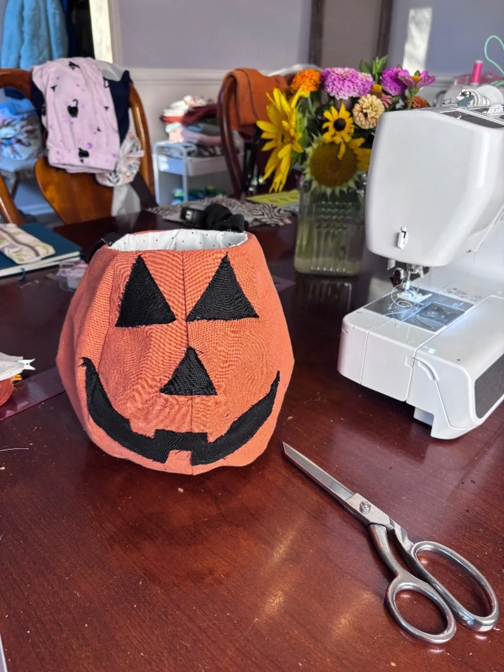 Handmade Pumkin Bucket